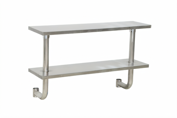 Product image #1 for Heavy-Duty Stainless Steel Enclosed Equipment Stand Work Shelf for 24-1/2-Inch W x 30-Inch D Stand