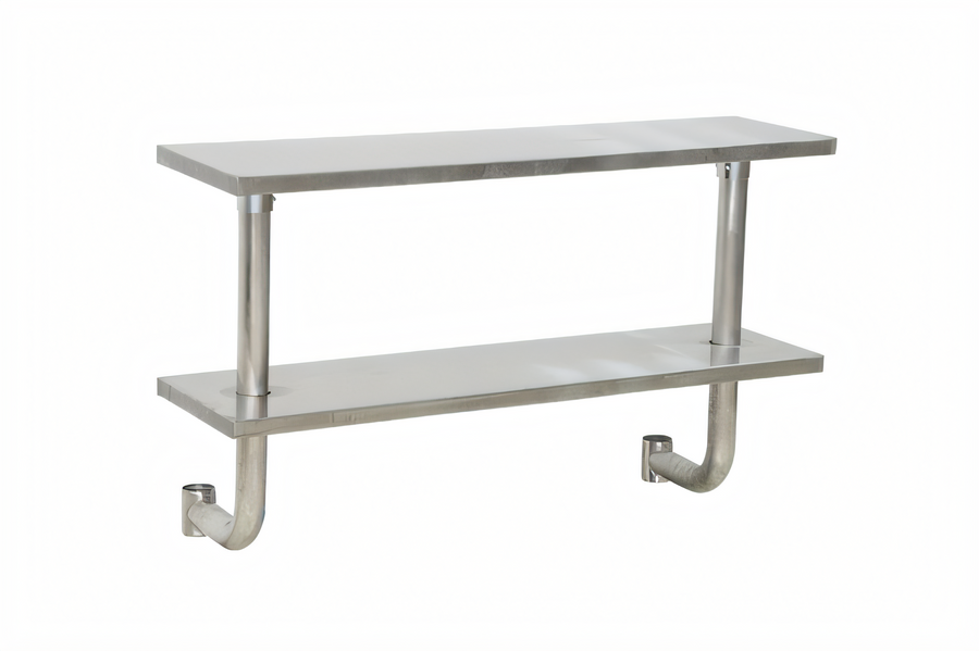 Product image #1 for Heavy-Duty Stainless Steel Enclosed Equipment Stand Work Shelf for 24-1/2-Inch W x 30-Inch D Stand