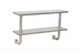 Thumbnail image #1 for Heavy-Duty Stainless Steel Enclosed Equipment Stand Work Shelf for 24-1/2-Inch W x 30-Inch D Stand