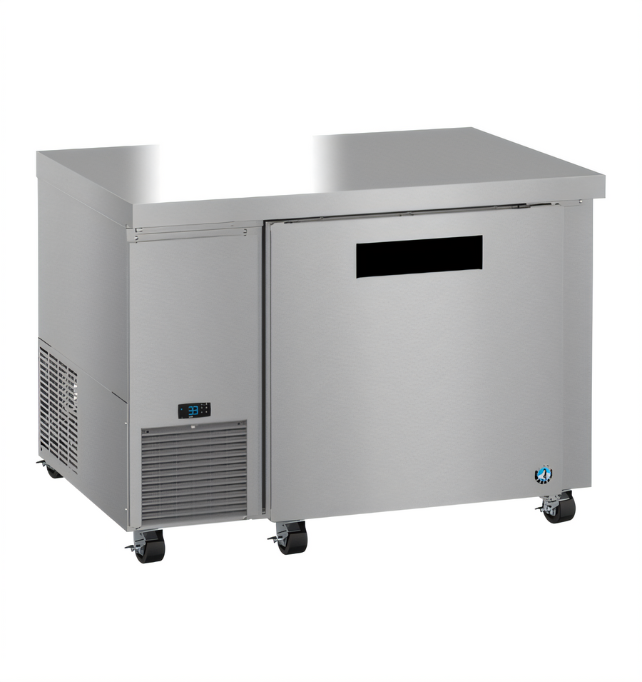 Product image #1 for Hoshizaki Steelheart ULF46B Undercounter Reach-In Freezer, One-Section, 46 Inch, 11.78 Cu. Ft., Side-Mounted Self-Contained Refrigeration