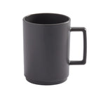 Thumbnail image #1 for American Metalcraft UM12GE 12 oz Stackable Tritan Plastic Mug with Handle, Graphite Case of 24