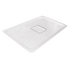 Thumbnail image #1 for Crestware 1/3 Size Solid Clear Polycarbonate Food Pan Cover