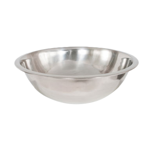 Product image #1 for Crestware 3 Qt Extra Heavy Professional Stainless Steel Mixing Bowl, Satin Finish