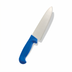 Thumbnail image #1 for Crestware 8-Inch Cook's Knife with Blue Polypropylene Handle and High Carbon German Steel Blade