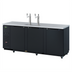 Thumbnail image #1 for Turbo Air Super Deluxe Freestanding Beer Dispenser, 4 Half-Barrel Keg Capacity, 2 Columns / 4 Faucets