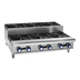 Thumbnail image #1 for Imperial 24-Inch Gas Countertop Hot Plate with 2 Open Burners and 2 Step-Up Burners