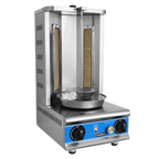 Thumbnail image #1 for Uniworld Foodservice Equipment VBR-M2SP Natural Gas Vertical Gyro Broiler, 2 Burners, 40,000 BTU