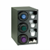 Thumbnail image #1 for Dispense-Rite SLR-C-3LBT Countertop Cup and Lid Dispensing Cabinet with Straw Organizer