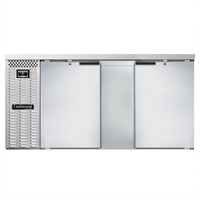 Continental Refrigerator BB69NSS 69-Inch 2-Door Refrigerated Back Bar Cooler