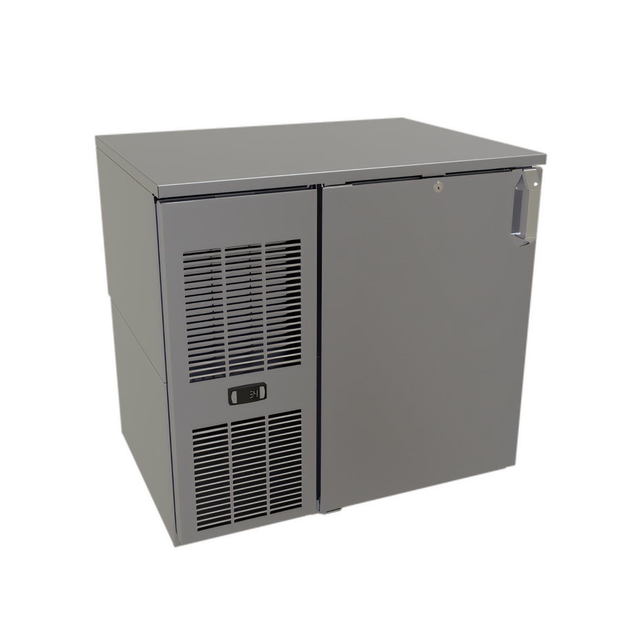 Product image #1 for Glastender C1FL32 32-Inch One-Zone Front-Serviced Low Profile Back Bar Cooler