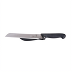 Thumbnail image #1 for Mercer Culinary MercerSlice M13613 8-1/4-Inch Bread Knife with Adjustable Slicing Guide, Wavy Edge Case of 6