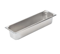 Vollrath Super Pan V 1/2 Size Long Solid Food Pan, 4 Inch Deep, 6 Quart, Stainless Steel