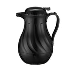 Thumbnail image #1 for Winco VSW-64K 64 oz Double-Wall Insulated Plastic Beverage Server with Push-Button Lid and Colored ID Tags Case of 6