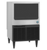 Thumbnail image #1 for Hoshizaki KM-161BAK Air-Cooled Self-Contained Crescent Cube Ice Maker With Built-In Storage Bin