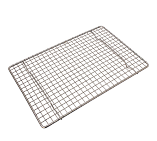 Product image #1 for Crestware Fourth Size Sheet Pan Grate, 8 x 12 x 3/4 Inch, Zinc-Plated Wire