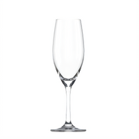 Lucaris Serene 6 oz. Clear Stemmed Champagne Flute