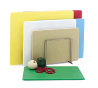 Vollrath Green HACCP Polyethylene Cutting Board, 18 x 24 x 1/2 Inch
