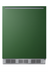 Thumbnail image #1 for Summit Appliance 24-Inch ADA Undercounter Refrigerator-Freezer, 5.1 Cu. Ft., Emerald Green Door