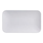 Thumbnail image #1 for American Metalcraft Mix & Matte MCP12WH 12-Inch Rectangular Melamine Platter, Matte White Case of 40