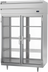 Thumbnail image #1 for Beverage-Air P Series Two-Section Pass-Thru Reach-In Refrigerator with 4 Glass Doors
