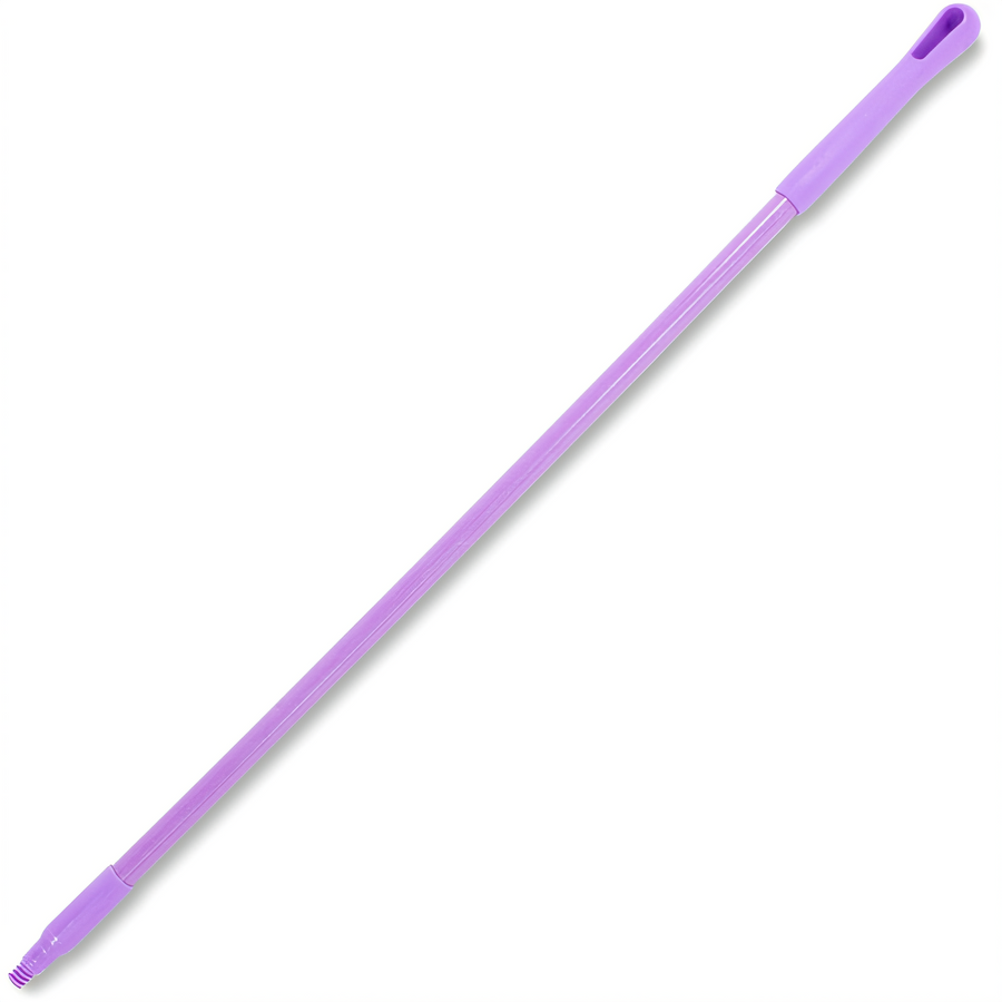 Product image #1 for Sparta 48-Inch Threaded Fiberglass Broom and Mop Handle with Hanging Cap, Purple