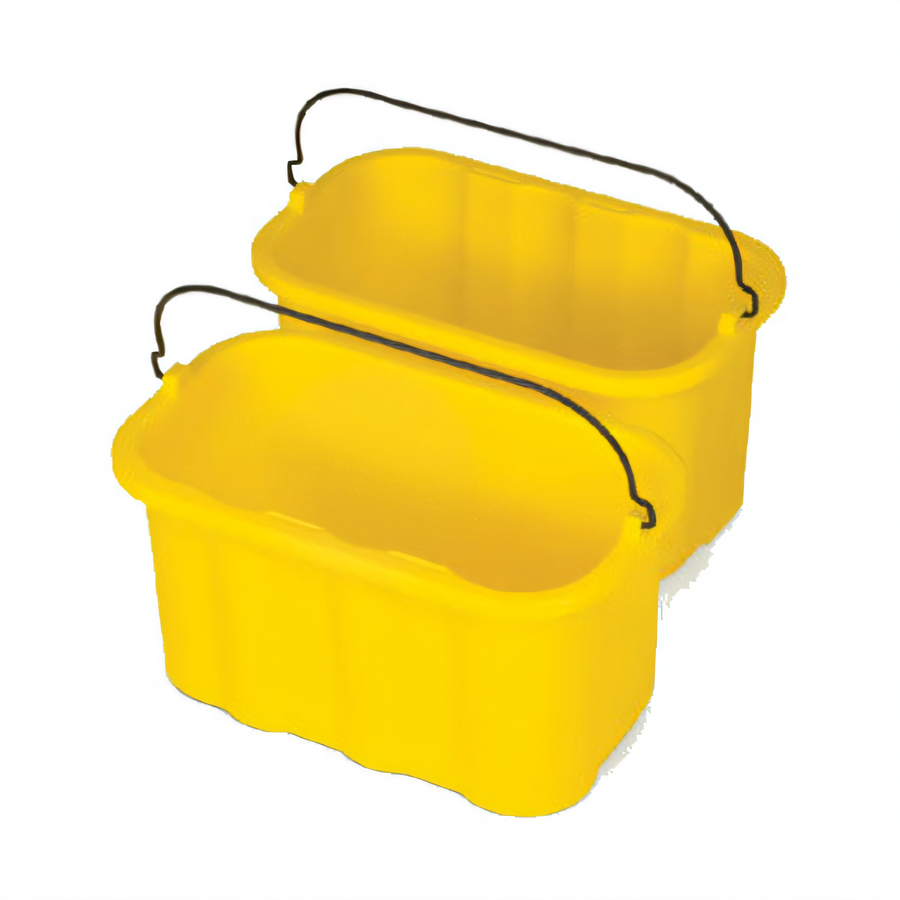 Product image #1 for Rubbermaid Commercial 10-Quart Yellow Sanitizing Caddy Plastic Tub
