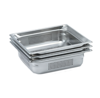 Vollrath Super Pan 3 Full-Size 1/1 GN Perforated Hotel Pan, 6-Inch Deep