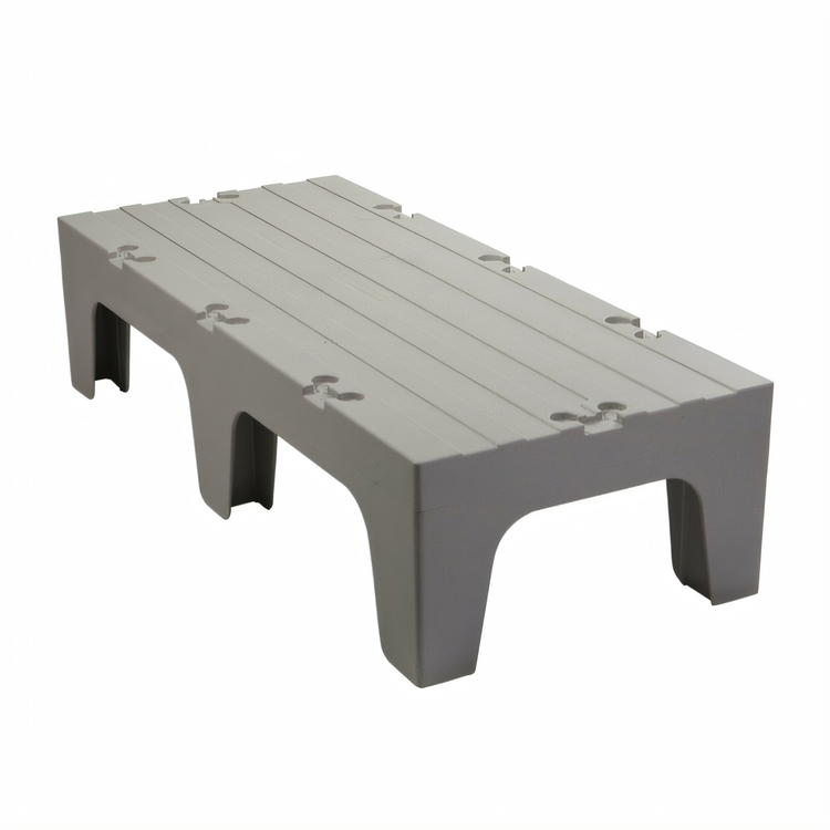 Product image #1 for Cambro S-Series Solid Top Polypropylene Dunnage Rack, 48"W x 21"D x 12"H, 3,000 lb. Capacity