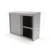 Thumbnail image #1 for John Boos 60-Inch Wall-Mounted Stainless Steel Cabinet with Sliding Doors and Fixed Shelf