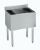 Thumbnail image #1 for Krowne Silver Series 24 Inch Insulated Bar Ice Bin with 7-Circuit Cold Plate and Full Sliding Cover