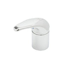 Thumbnail image #1 for T&S Brass B-2740 Single Lever Side-Mount Remote On/Off Base Faucet with Ceramic Cartridge and Flexible Stainless Steel Hoses