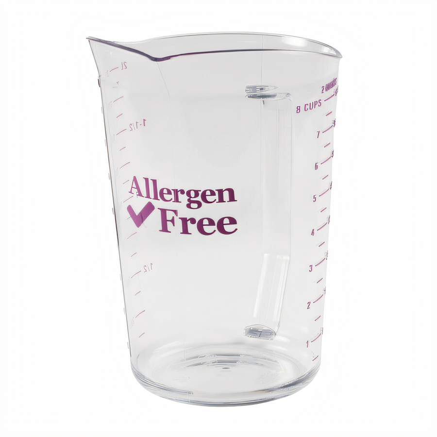 Product image #1 for Cambro Camwear® 2 Qt Allergen-Free Measuring Cup