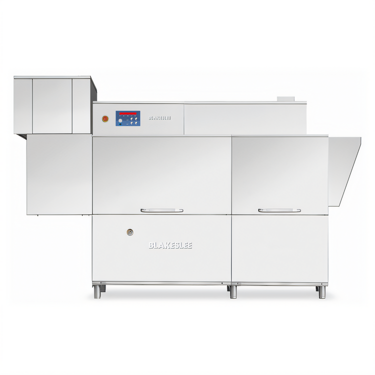 Product image #1 for Blakeslee RC86 D69 110-Inch High-Temperature Conveyor Dishwasher with Prewash and Double Rinse