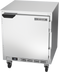 Thumbnail image #1 for Beverage-Air UCF27HC Shallow Depth Undercounter Freezer, 1 Section, Solid Door, 27 Inch, 5.24 Cu. Ft.