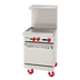 Thumbnail image #1 for American Range 24-Inch Gas Restaurant Range with 1-Inch Griddle Plate and Space Saver Oven
