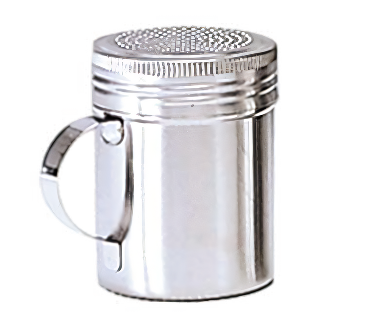 Product image #1 for 10 oz Stainless Steel Perforated Flour Dredge with Loop Handle
