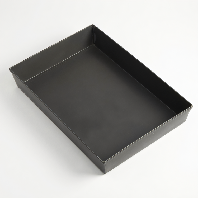 Product image #1 for American Metalcraft Detroit-Style Deep Dish Rectangular Hard Coat Anodized Aluminum Pizza Pan, 17 x 12 x 2-3/4 Inches