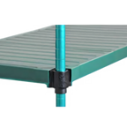 Thumbnail image #1 for Eagle Group QuadPlus QPF-2448VG-GS 48"W x 24"D Solid Green Polymer Shelf Mat with Antimicrobial Protection, NSF Listed Case of 4