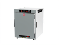 Metro HotBlox Wide 8-Pan Countertop Stackable Insulated Holding Cabinet with Solid Door and Analog Controls