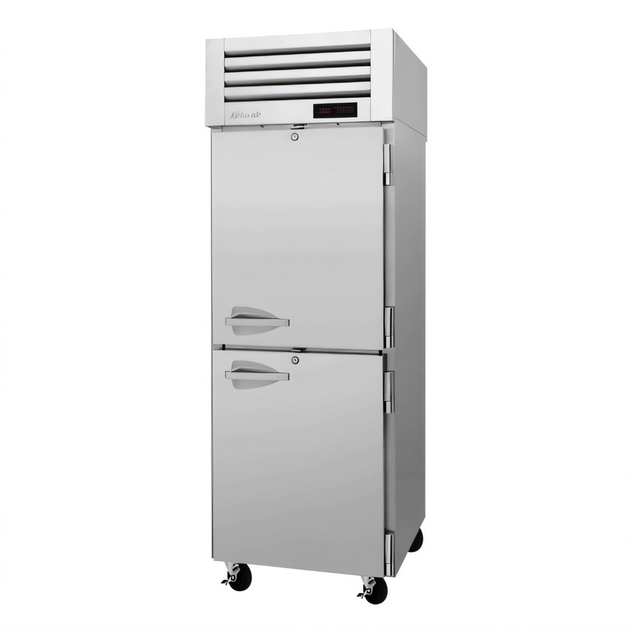 Product image #1 for Turbo Air PRO Series Pass-Thru Heated Holding Cabinet, 1 Section, 26 Cu. Ft., 4 Half Doors