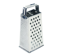 Crestware Four-Sided Tapered Nested Stainless Steel Grater
