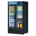Thumbnail image #1 for Turbo Air Super Deluxe Two-Section Glass Door Merchandiser Refrigerator, 29.06 Cu. Ft., Bottom Mount, R-290