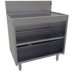 Thumbnail image #1 for Glastender Underbar Stainless Steel Drainboard Cabinet Base, Open Front, 30 Inch x 19 Inch