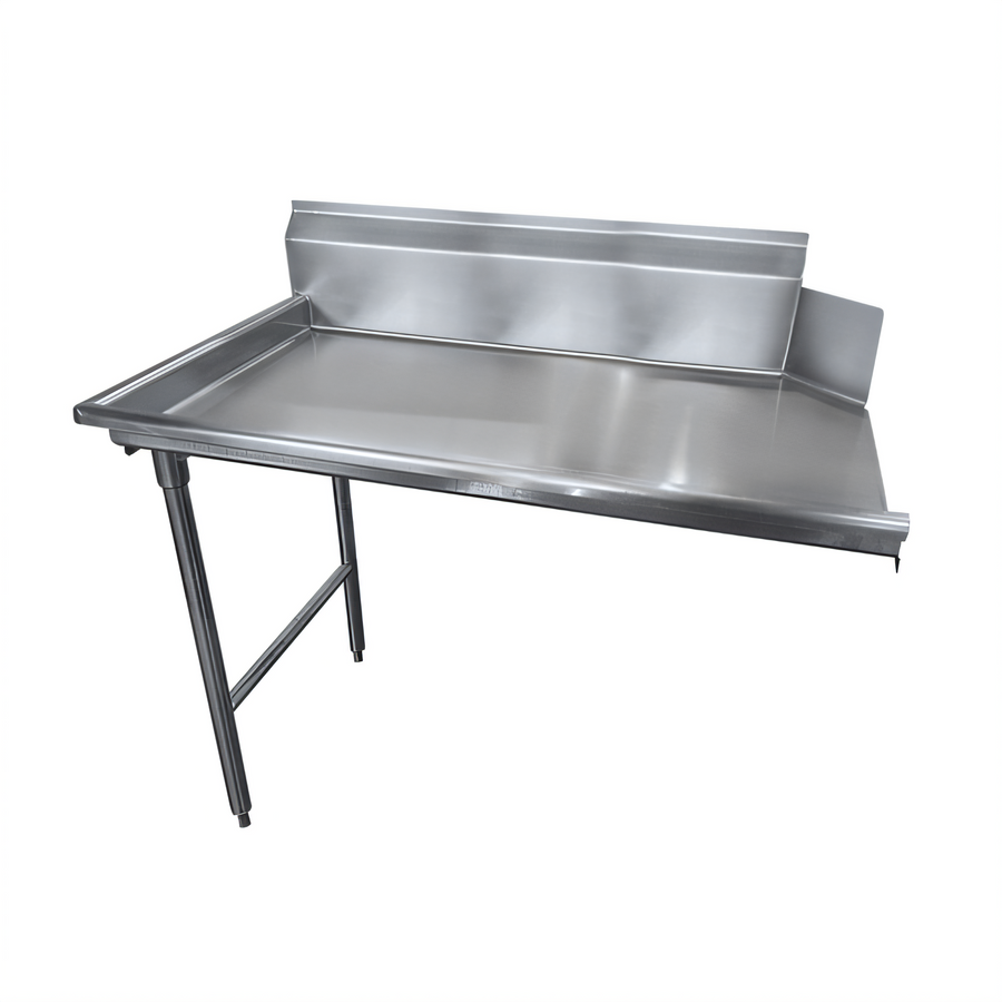 Product image #1 for Clean Straight Dish Table, Left-Side Dish Machine Attachment, 107 x 30 x 34 Inches, 16/304 Stainless Steel