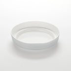 Thumbnail image #1 for American Metalcraft MSEA10S 10-Inch Silver Melamine Seafood Tray Case of 12