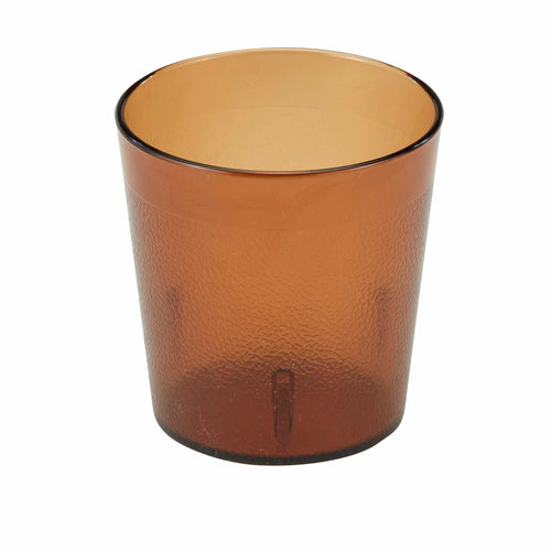 Product image #1 for Cambro Colorware Amber SAN Plastic Tumbler, 9.7 oz.