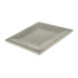 Thumbnail image #1 for Grove 10-1/2 Inch Square Melamine Dinner Plate, Smoke Gray