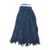 Thumbnail image #1 for Winco 32 oz Blue Cut-End Wet Mop Head with 1-1/4 Inch Band