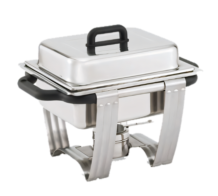 Product image #1 for Dakota™ Half-Size Stainless Steel Chafer with Dome Cover, 4.1 Qt