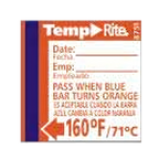 Thumbnail image #1 for Taylor Precision 8751 Stick-On Adhesive Dishwasher Temperature Labels, 160°F, ±2°F Accuracy, 24 Labels per Pack Case of 12